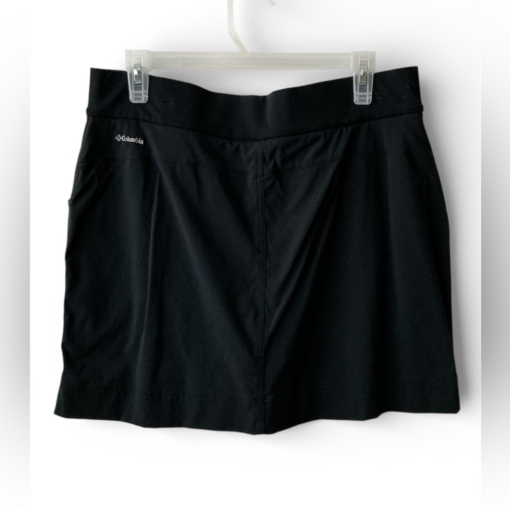 ⛳️ Columbia Women's Black Mini Skort LARGE - Picture 2 of 4